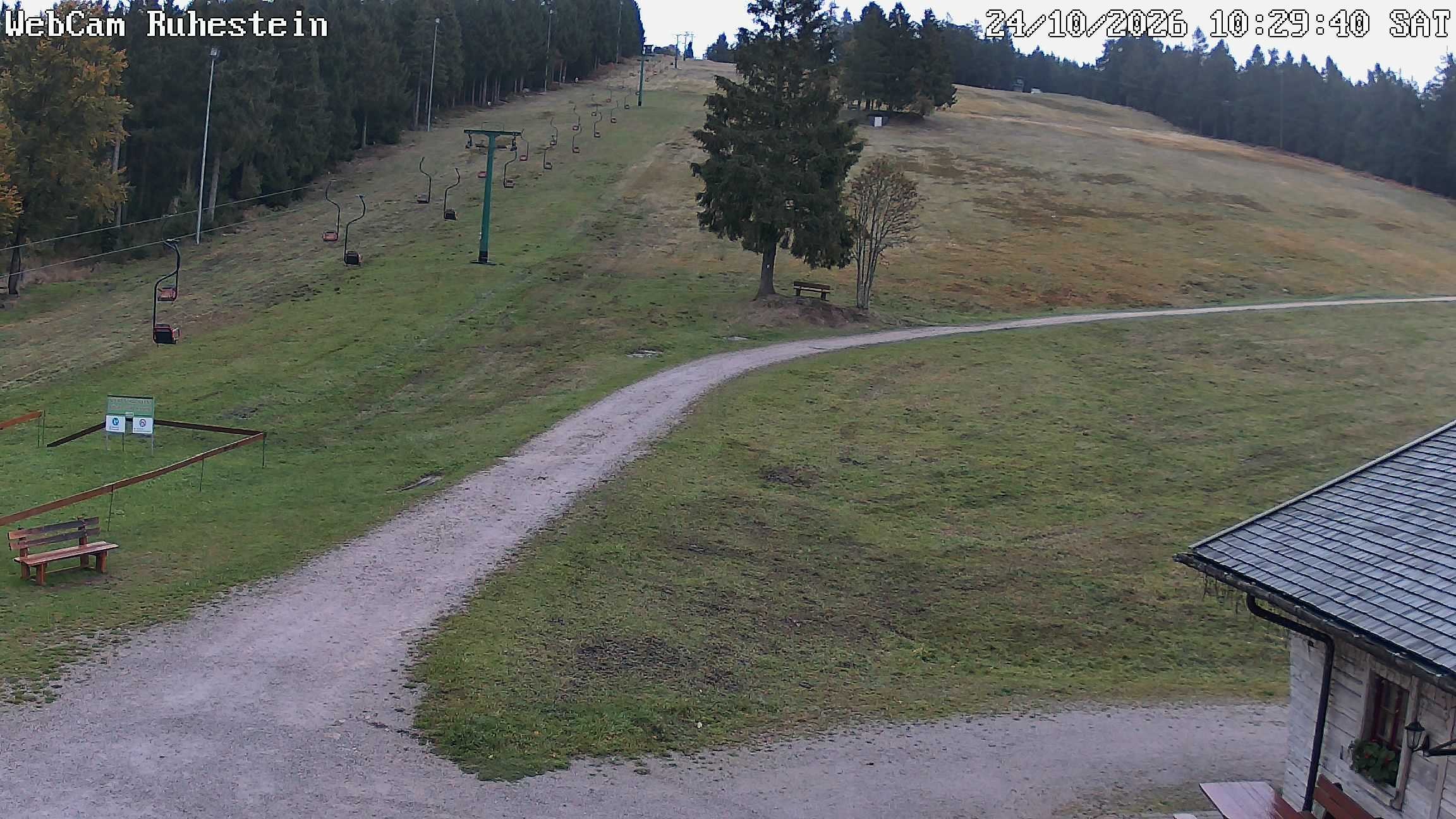Archived image Webcam Baiersbronn: ski lift Ruhestein