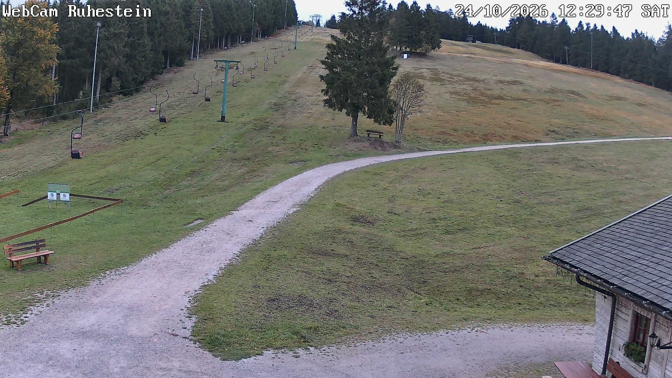Archived image Webcam Baiersbronn: ski lift Ruhestein