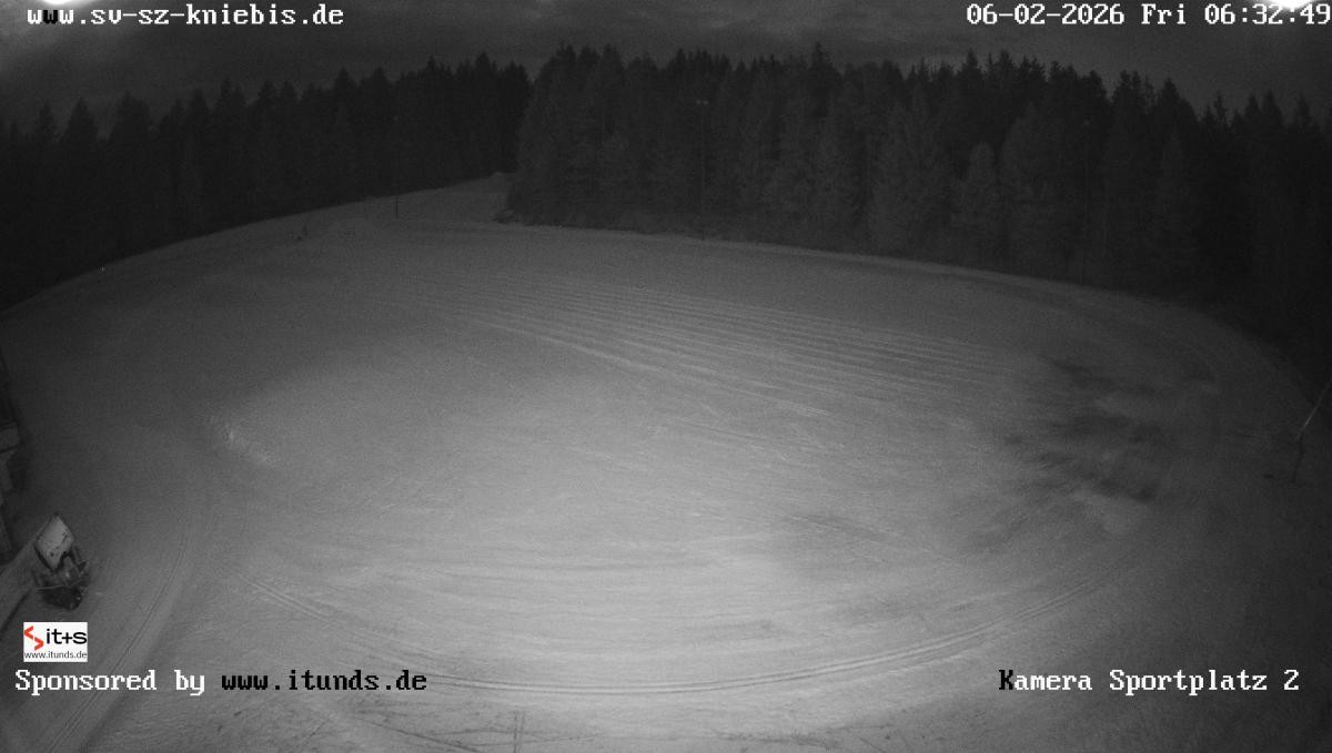 Archived image Webcam Baiersbronn: night cross-country ski trail