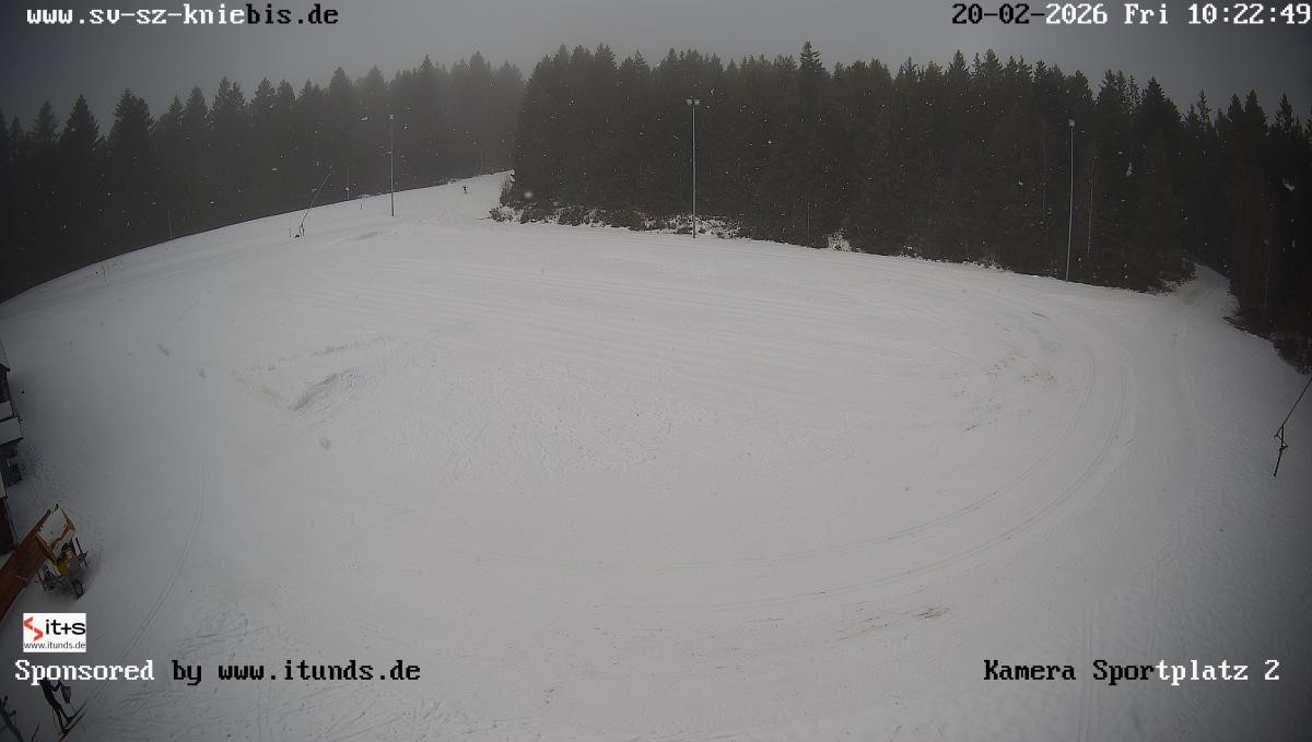 Archived image Webcam Baiersbronn: night cross-country ski trail