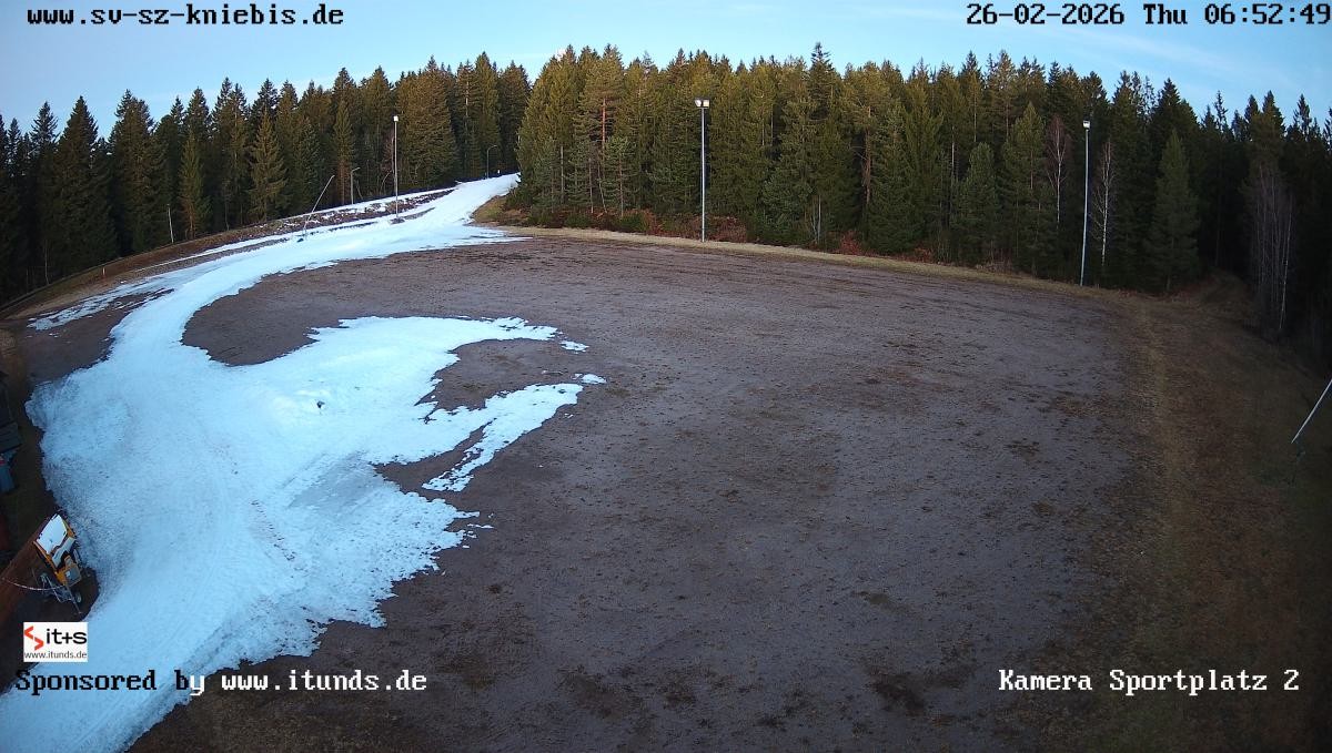 Archived image Webcam Baiersbronn: night cross-country ski trail