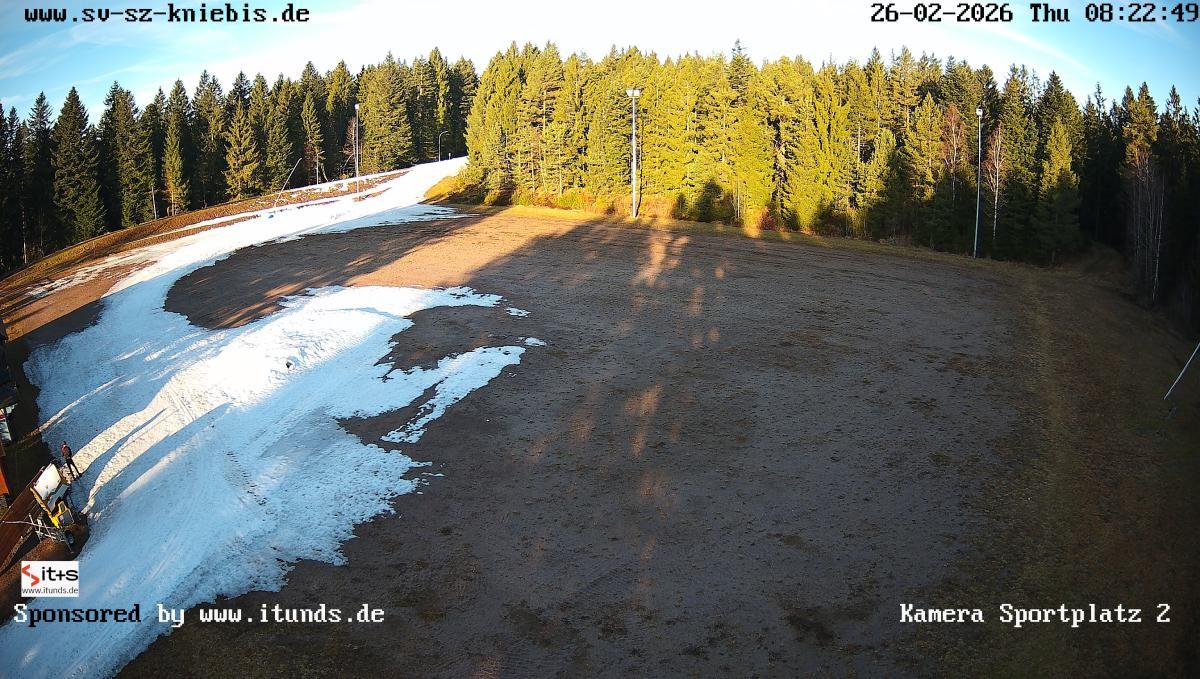 Archived image Webcam Baiersbronn: night cross-country ski trail