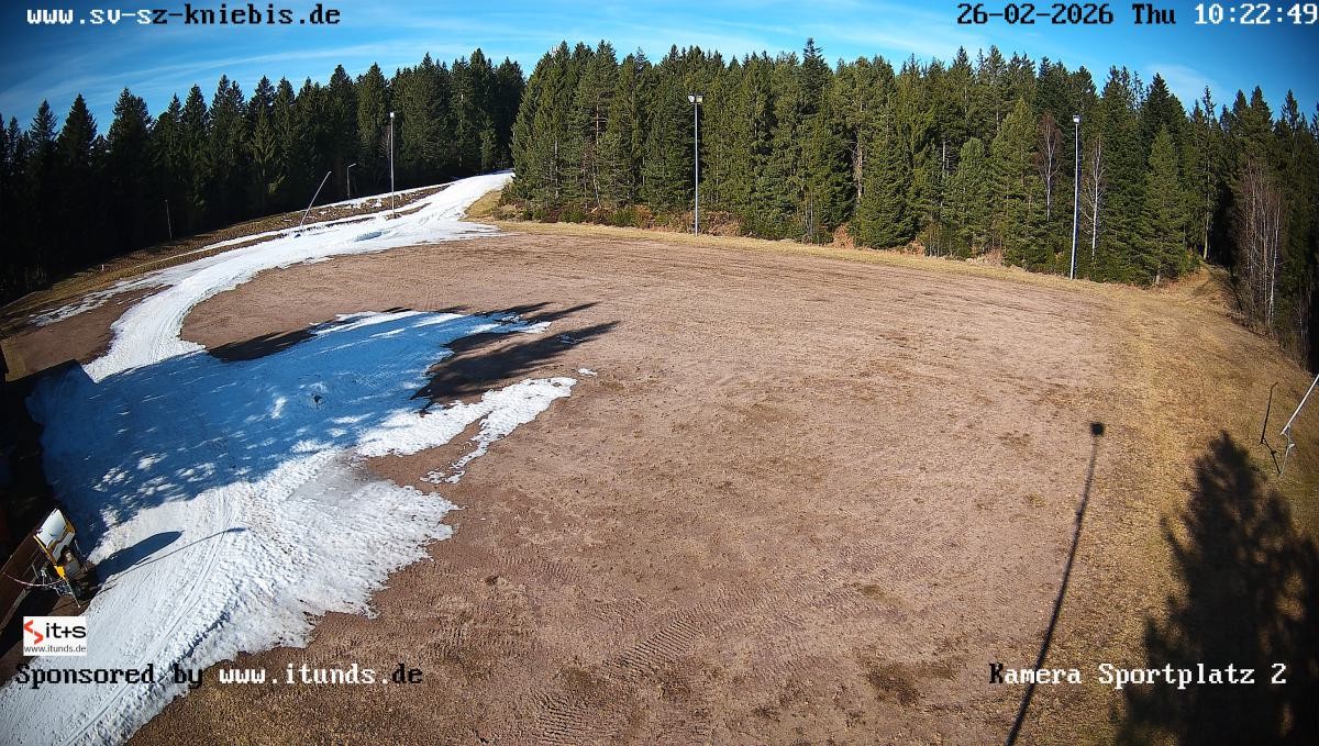 Archived image Webcam Baiersbronn: night cross-country ski trail