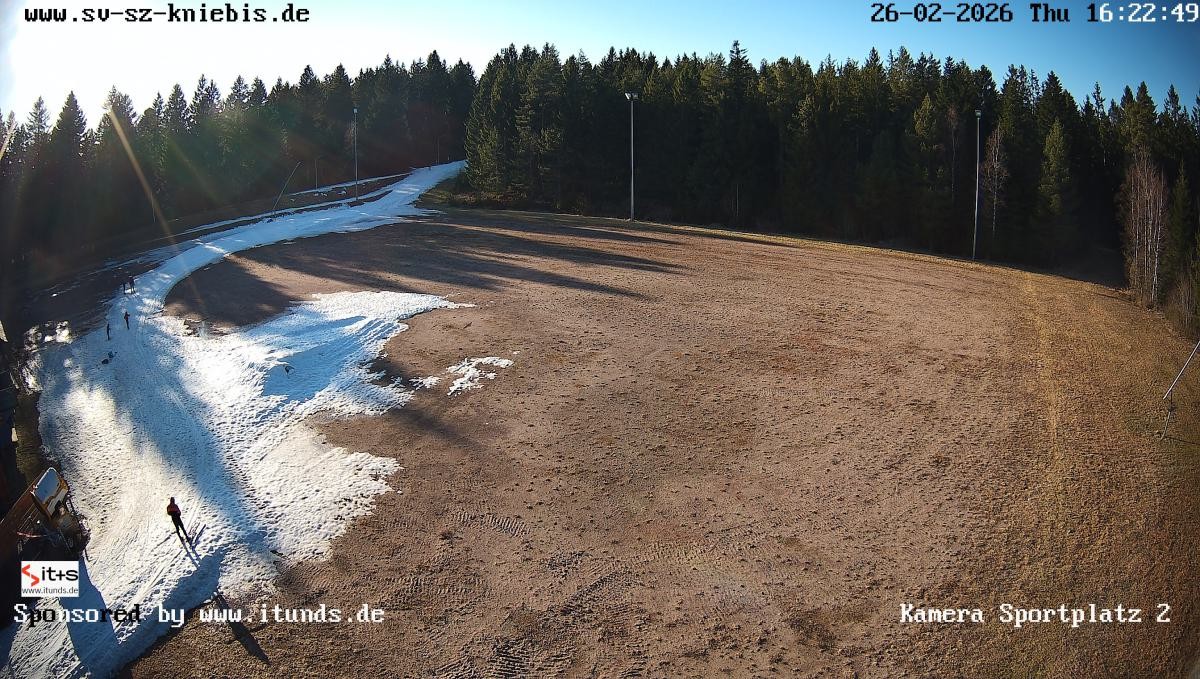 Archived image Webcam Baiersbronn: night cross-country ski trail