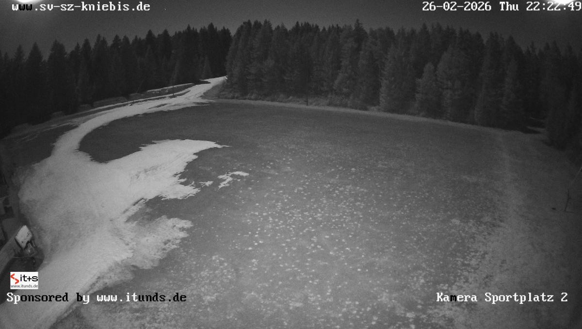 Archived image Webcam Baiersbronn: night cross-country ski trail