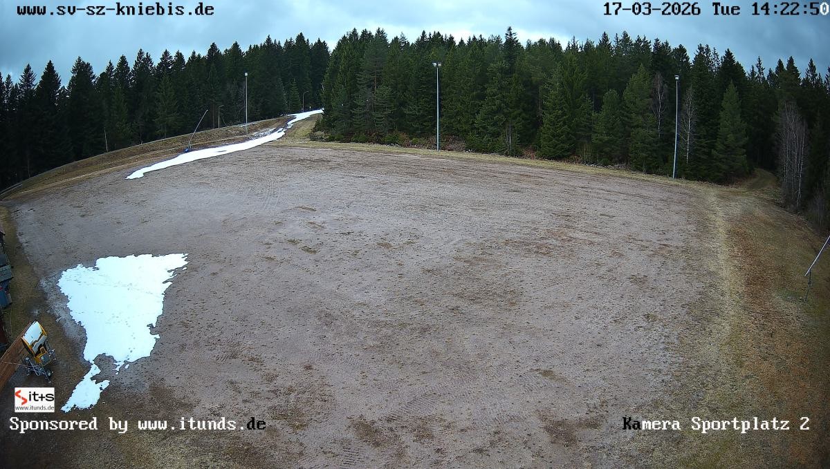 Archived image Webcam Baiersbronn: night cross-country ski trail