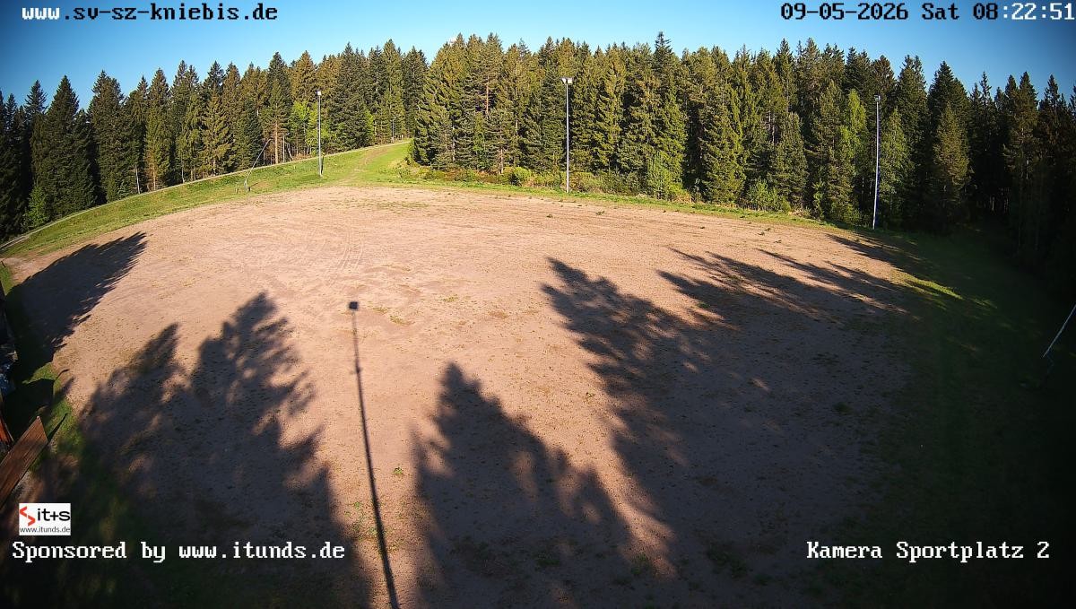 Archived image Webcam Baiersbronn: night cross-country ski trail