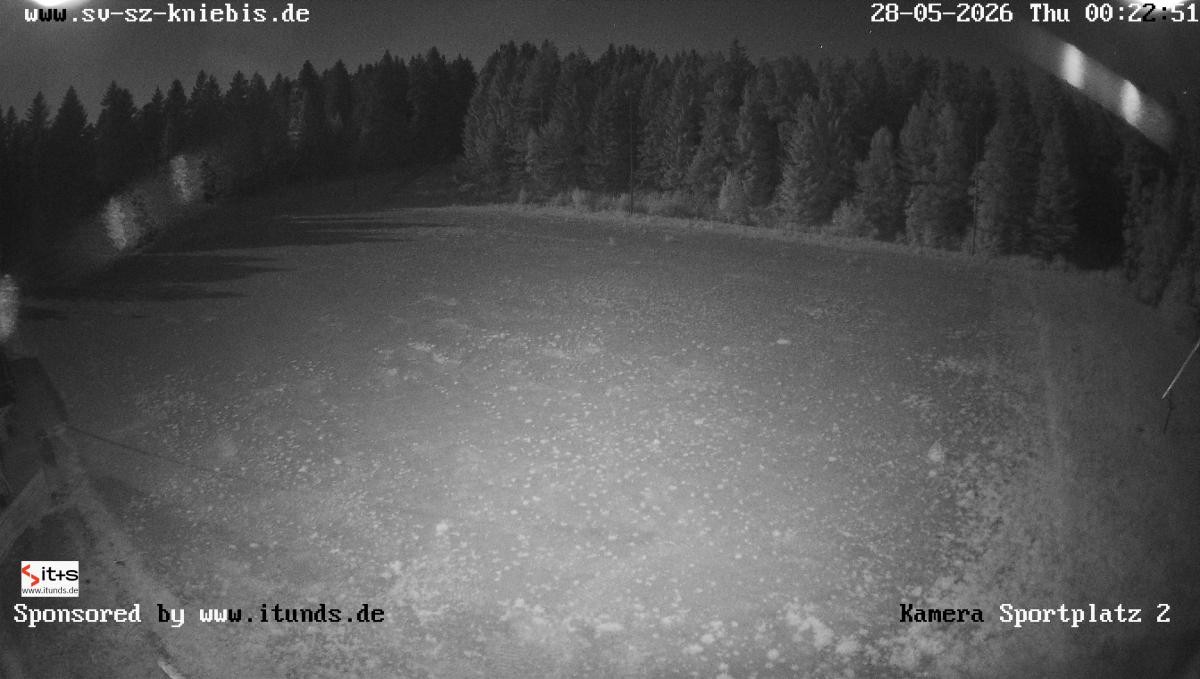 Archived image Webcam Baiersbronn: night cross-country ski trail
