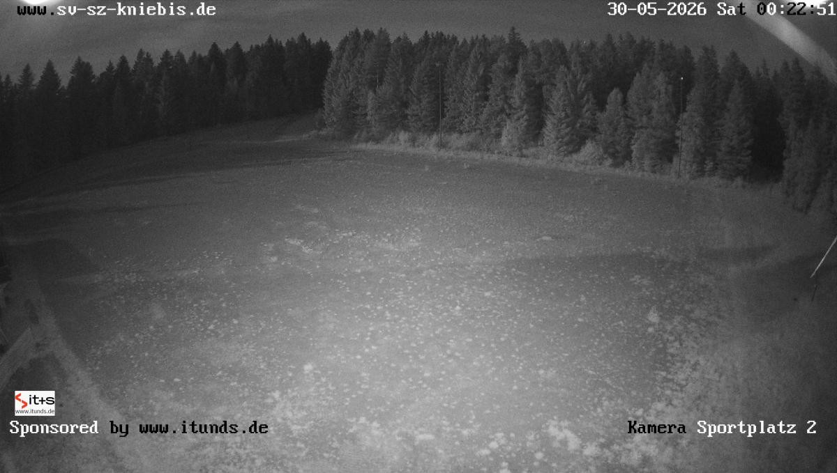 Archived image Webcam Baiersbronn: night cross-country ski trail