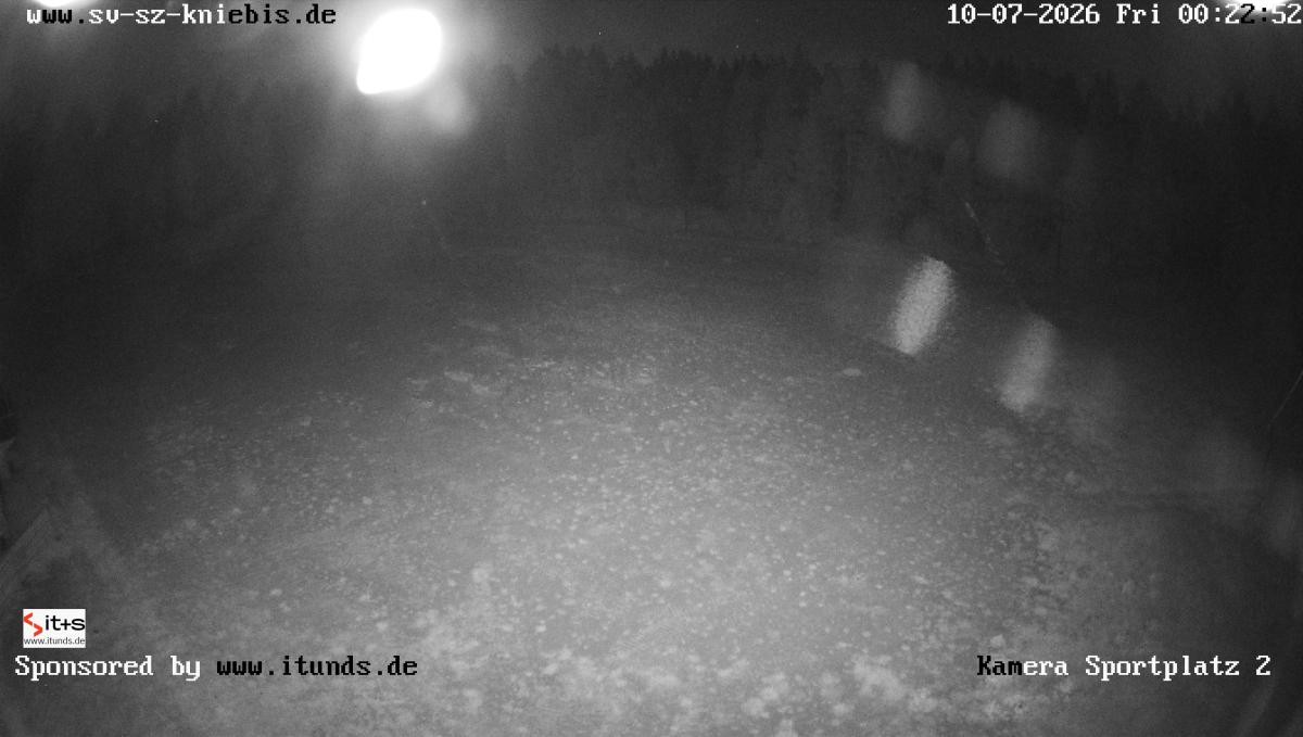 Archived image Webcam Baiersbronn: night cross-country ski trail