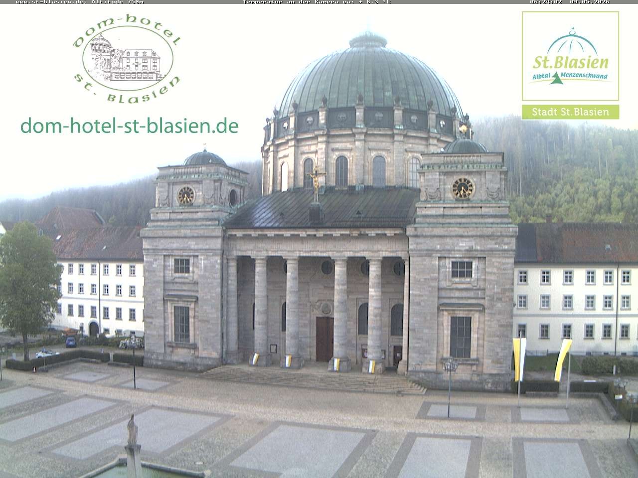 Archiv Foto Webcam St Blasien Menzenschwand Domplatz