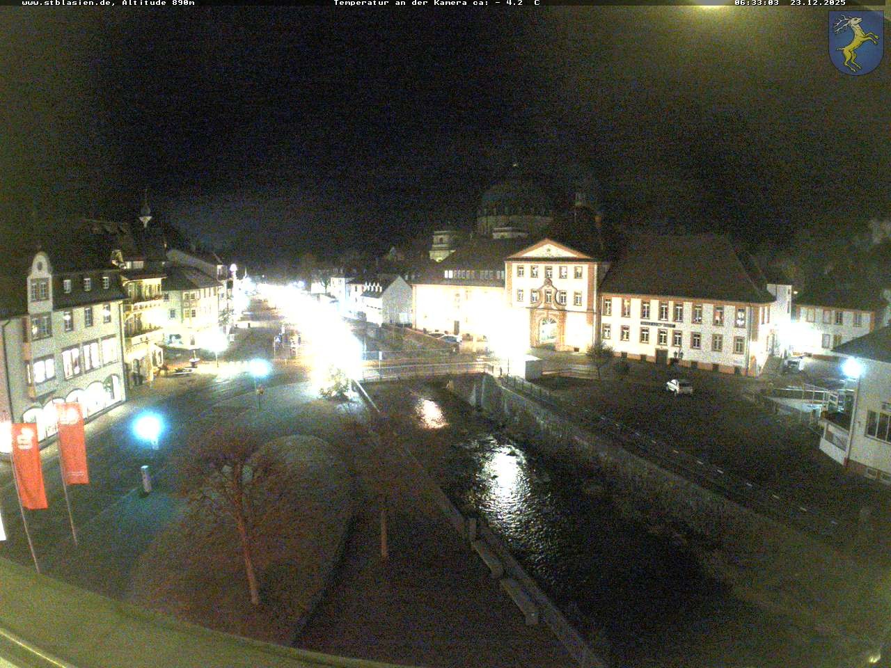 Archiv Foto Webcam St Blasien Menzenschwand: Hauptstraße