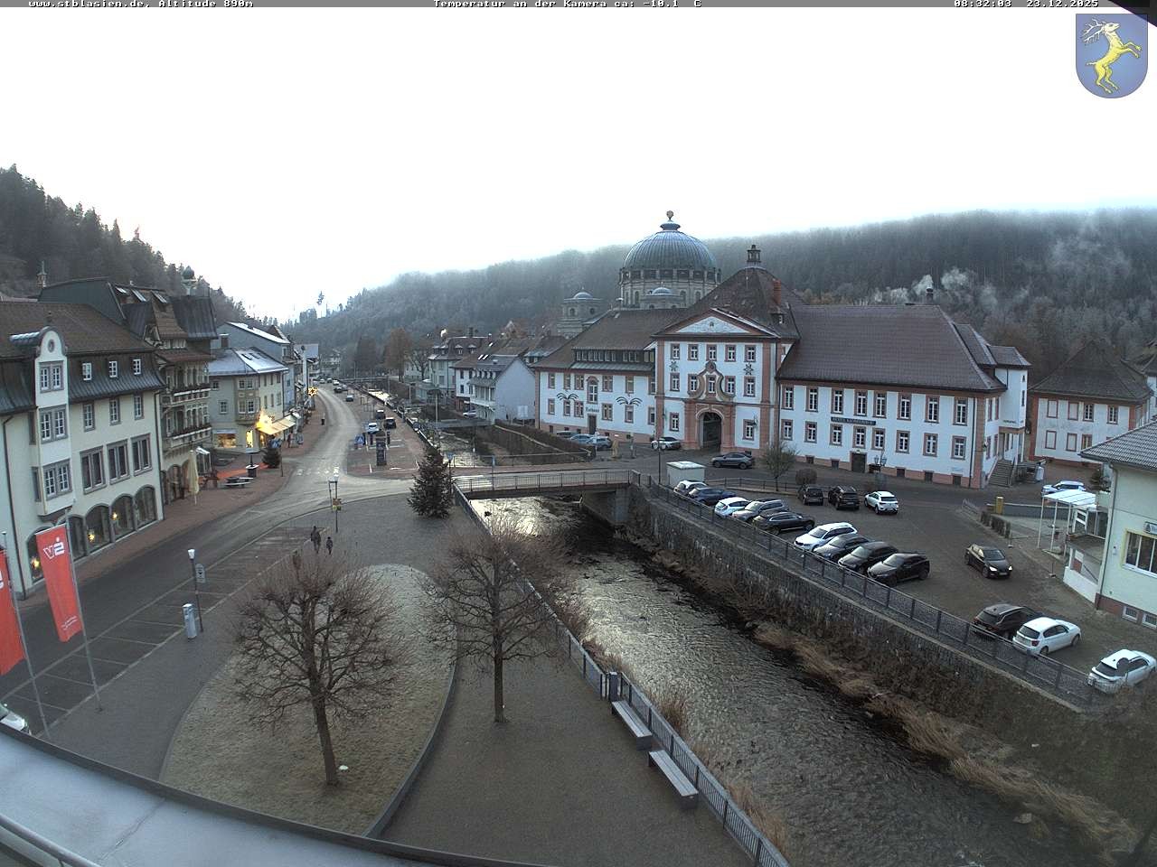 Archiv Foto Webcam St Blasien Menzenschwand: Hauptstraße