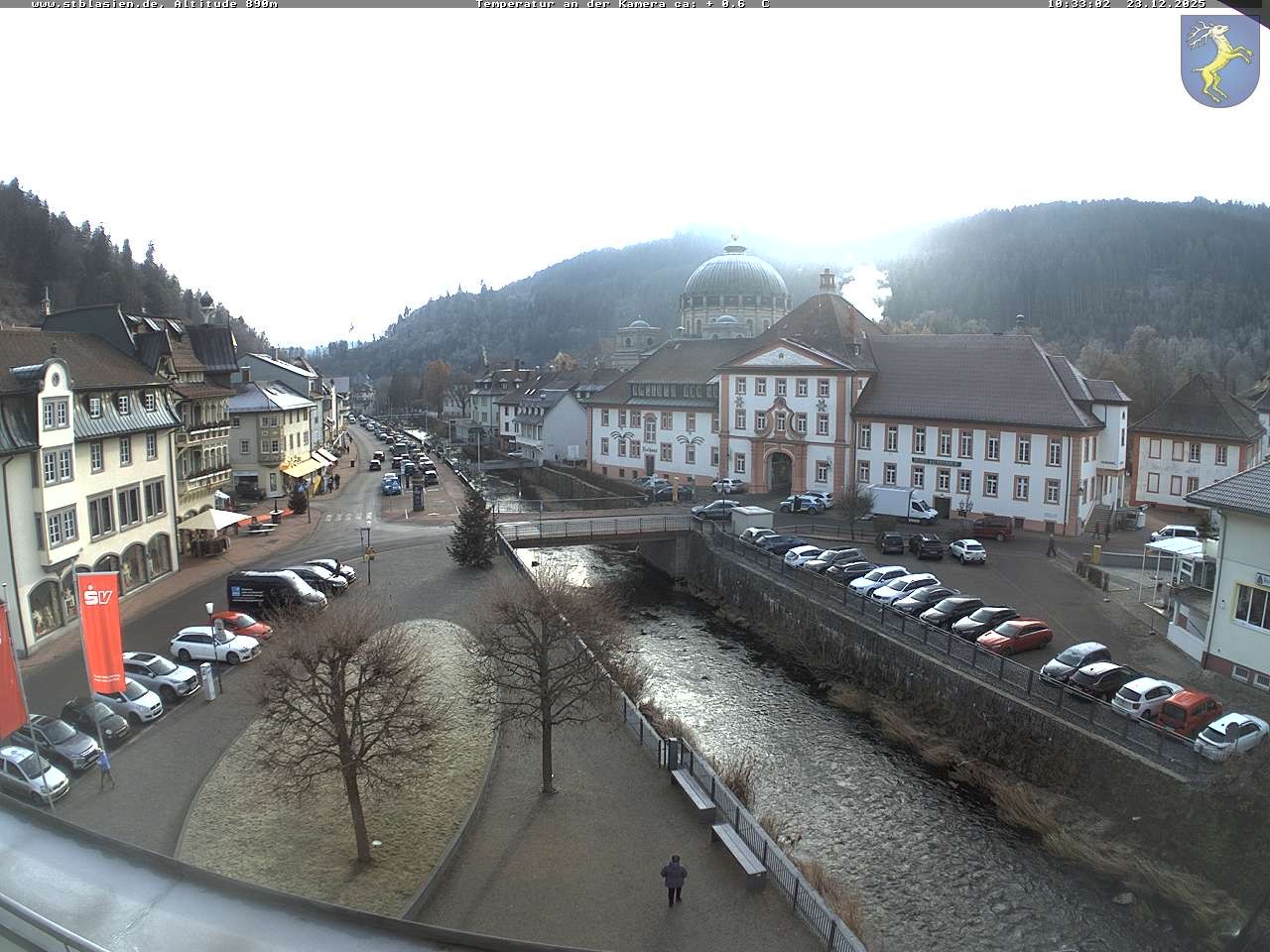 Archiv Foto Webcam St Blasien Menzenschwand: Hauptstraße