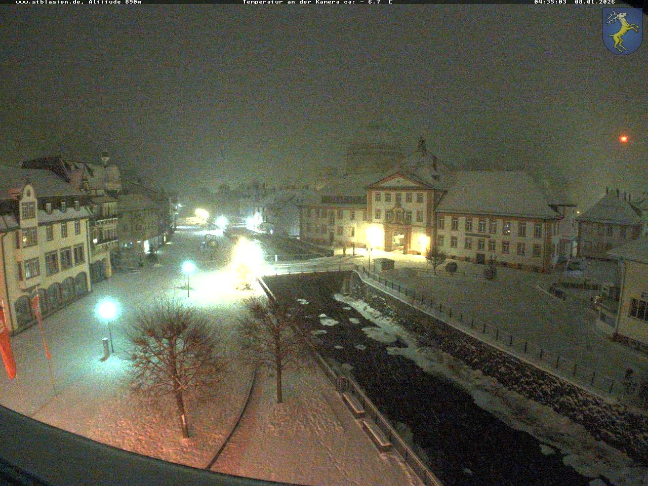 Archiv Foto Webcam St Blasien Menzenschwand: Hauptstraße
