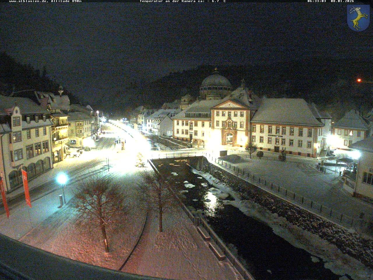 Archiv Foto Webcam St Blasien Menzenschwand: Hauptstraße