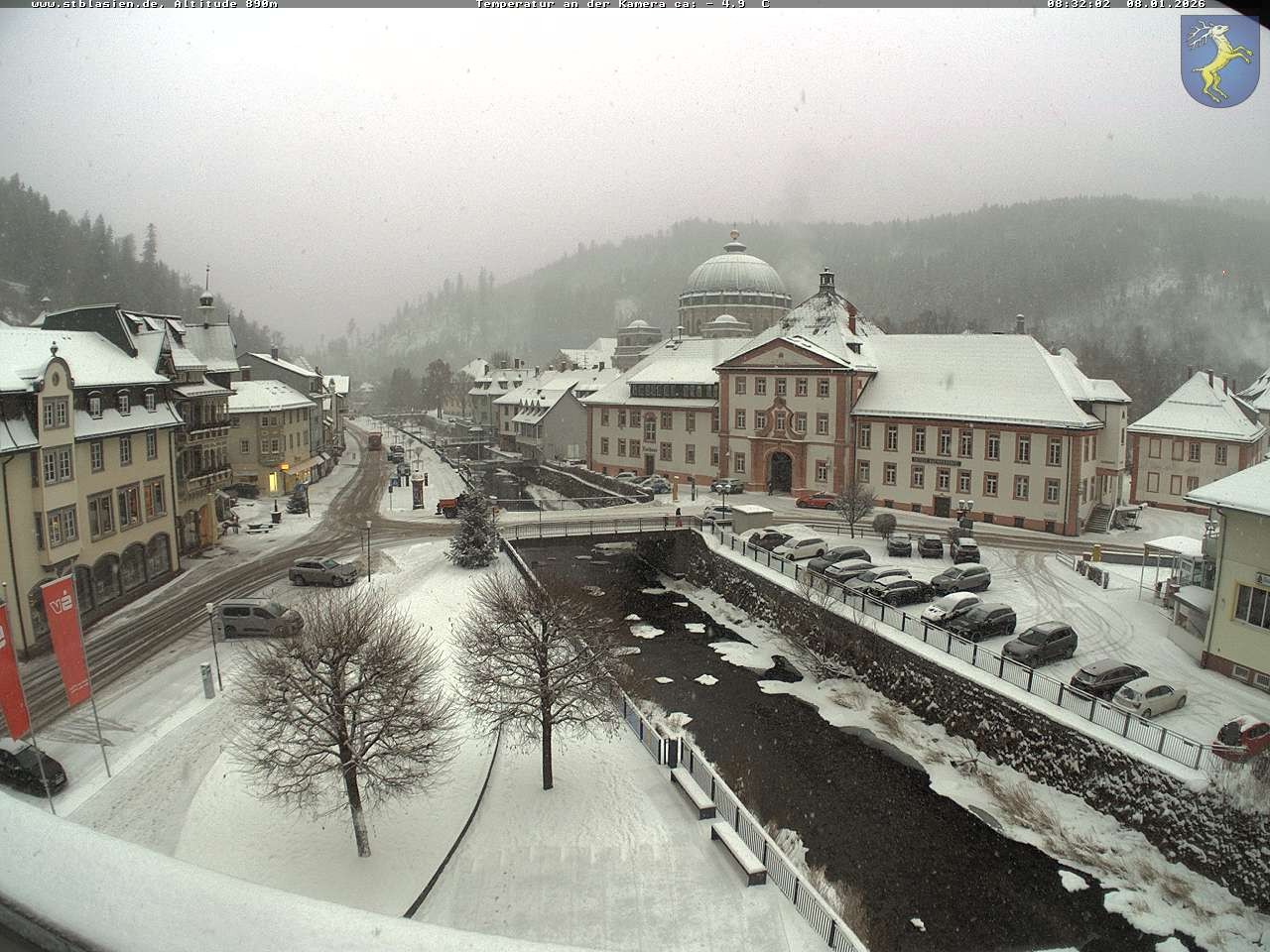 Archiv Foto Webcam St Blasien Menzenschwand: Hauptstraße