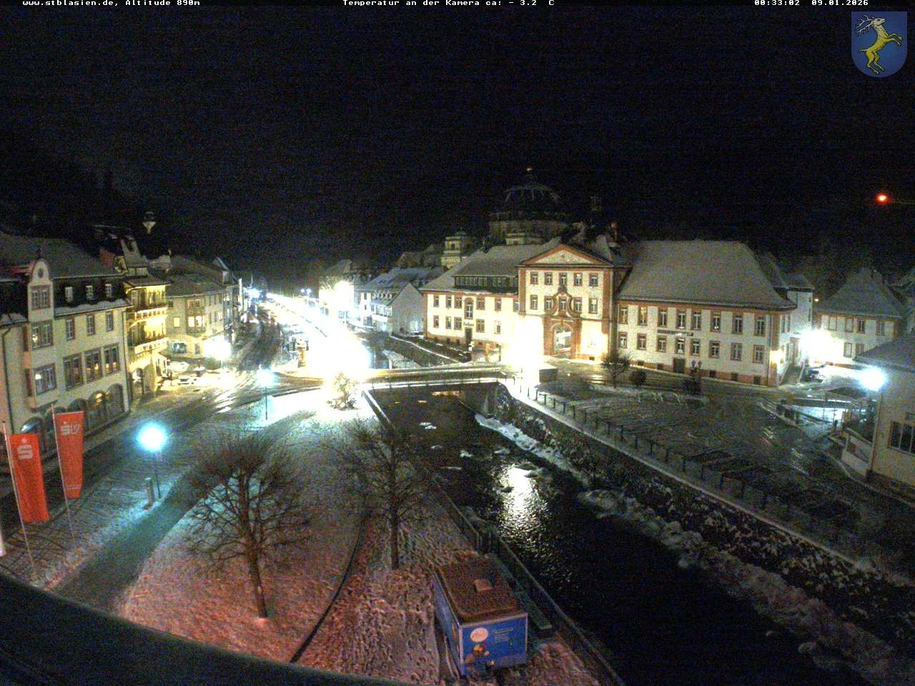 Archiv Foto Webcam St Blasien Menzenschwand: Hauptstraße
