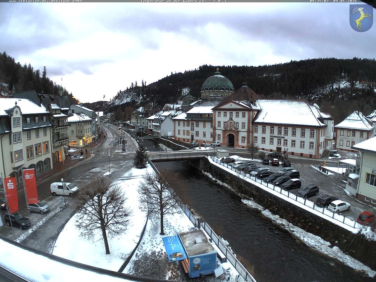 Archiv Foto Webcam St Blasien Menzenschwand: Hauptstraße