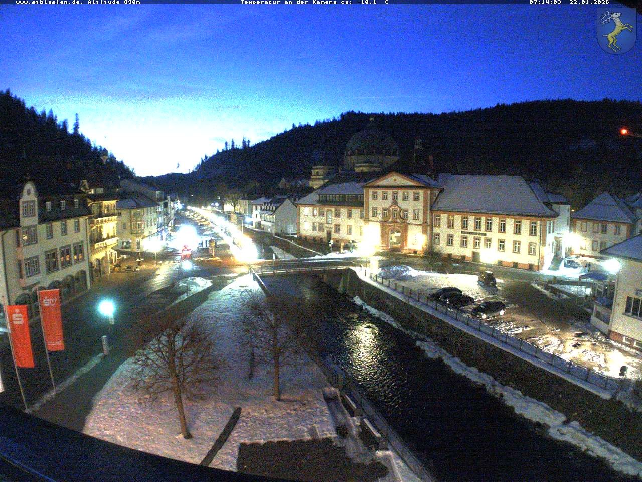 Archiv Foto Webcam St Blasien Menzenschwand: Hauptstraße