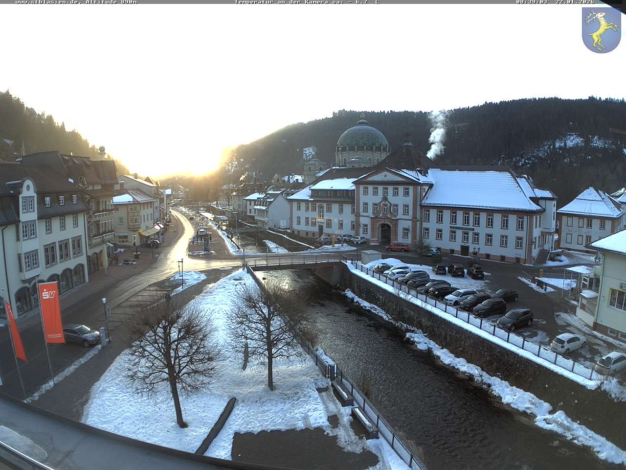 Archiv Foto Webcam St Blasien Menzenschwand: Hauptstraße