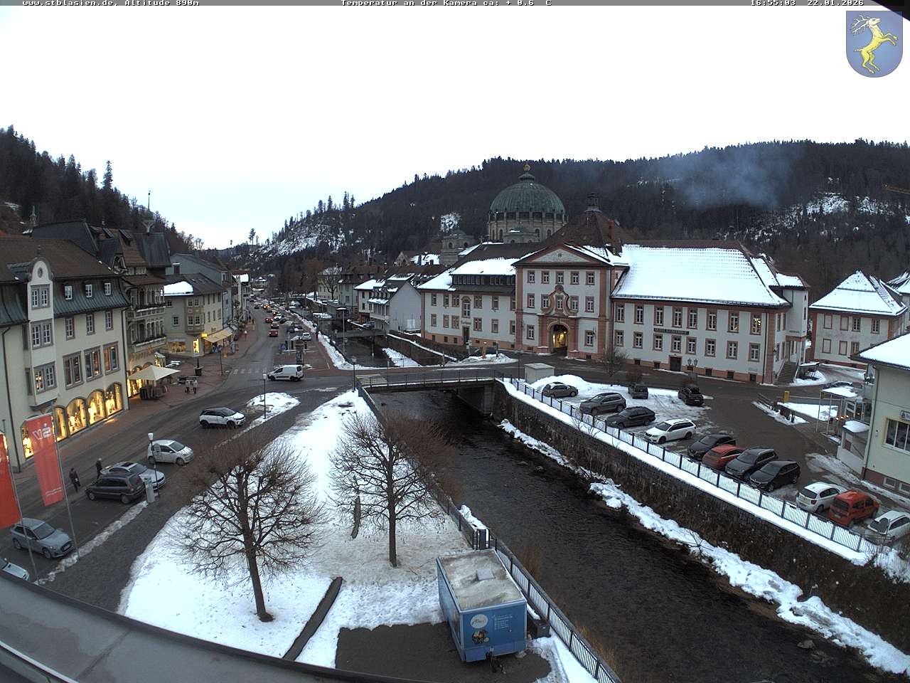 Archiv Foto Webcam St Blasien Menzenschwand: Hauptstraße