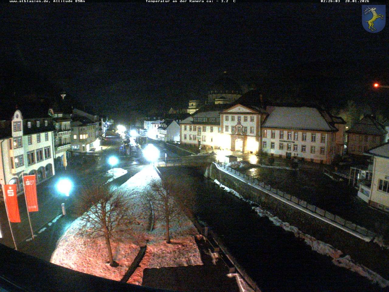 Archiv Foto Webcam St Blasien Menzenschwand: Hauptstraße