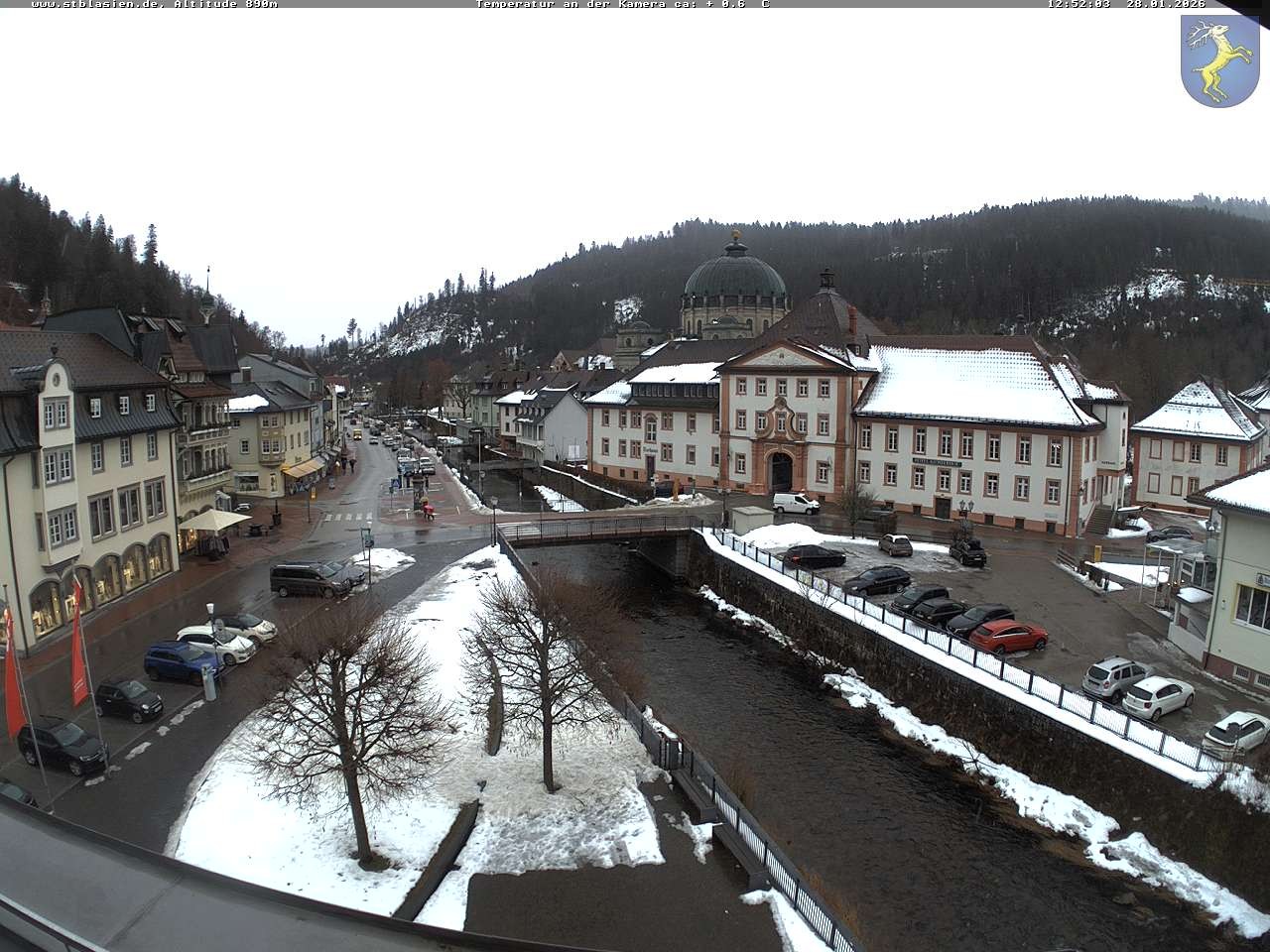 Archiv Foto Webcam St Blasien Menzenschwand: Hauptstraße