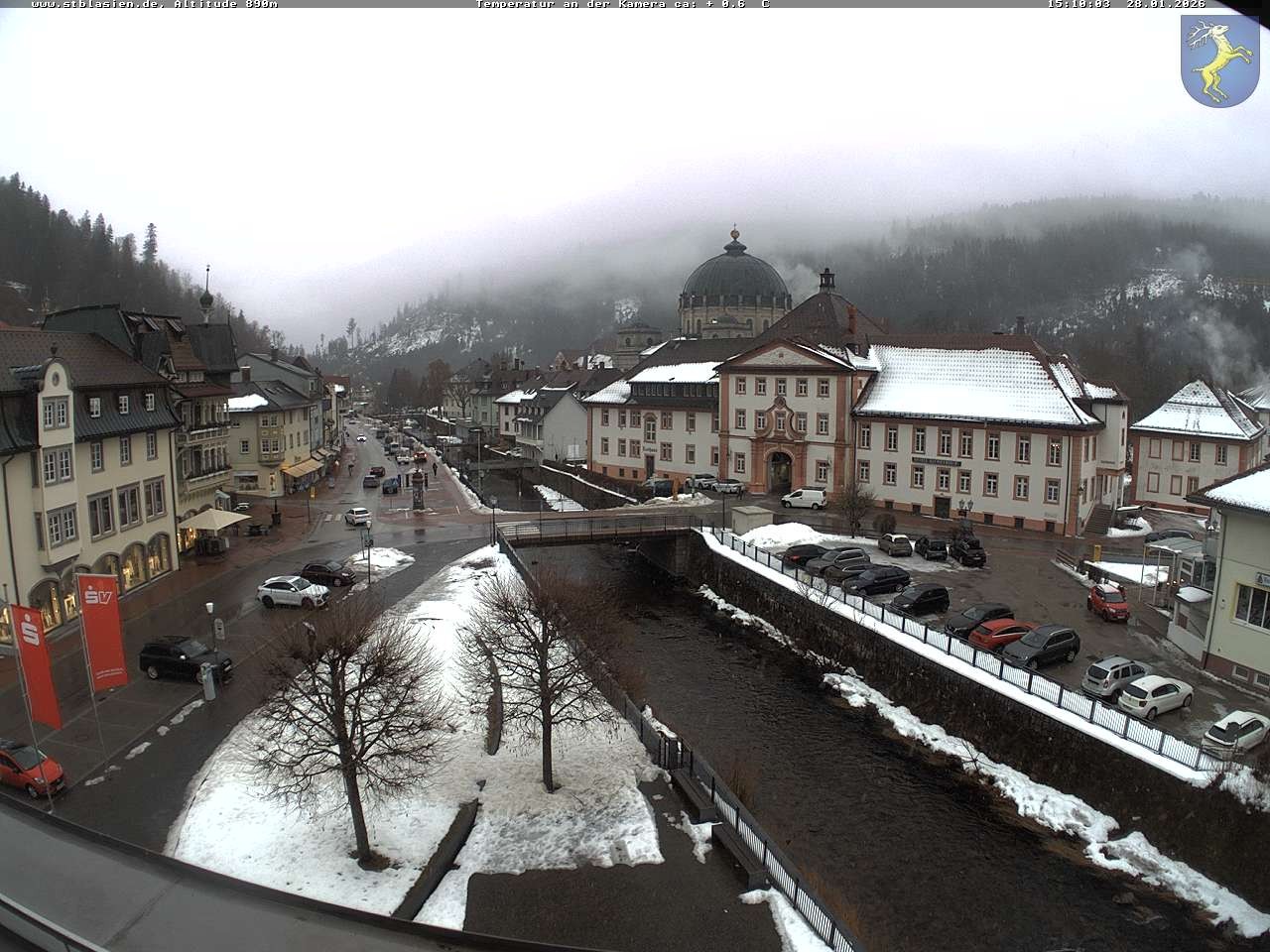Archiv Foto Webcam St Blasien Menzenschwand: Hauptstraße