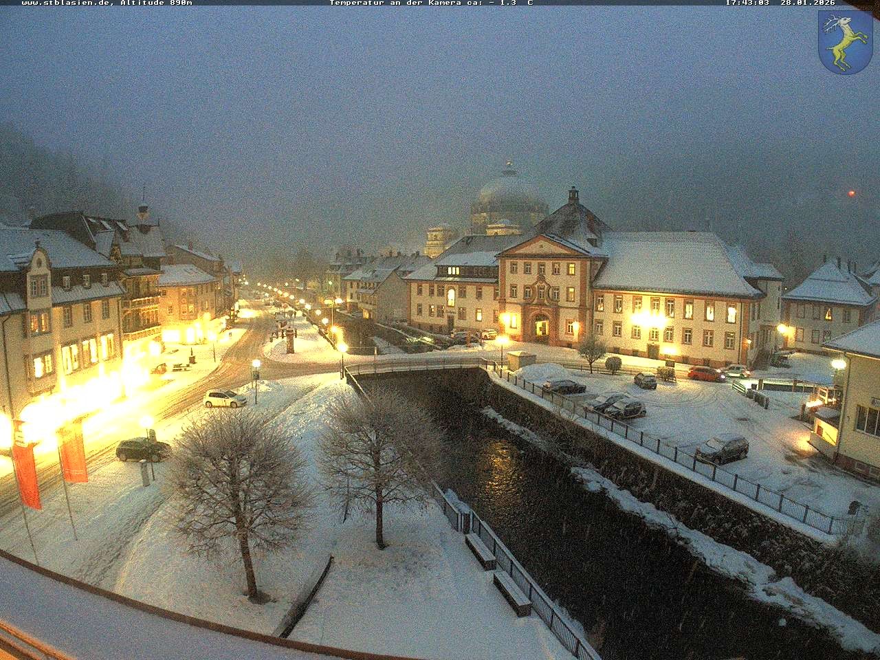 Archiv Foto Webcam St Blasien Menzenschwand: Hauptstraße