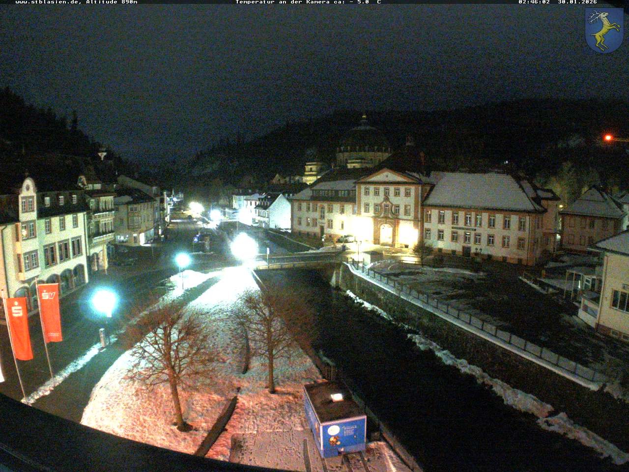 Archiv Foto Webcam St Blasien Menzenschwand: Hauptstraße