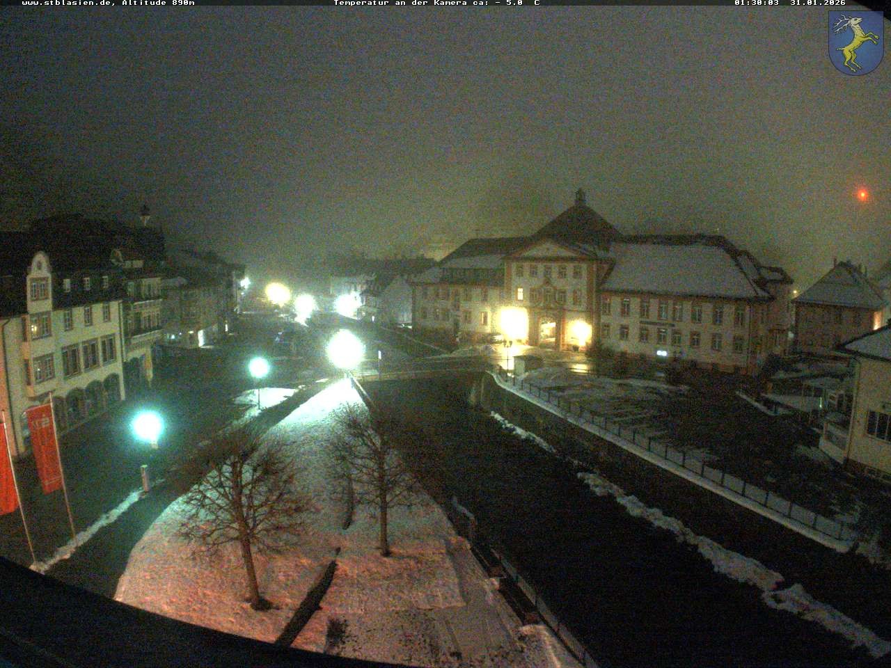Archiv Foto Webcam St Blasien Menzenschwand: Hauptstraße