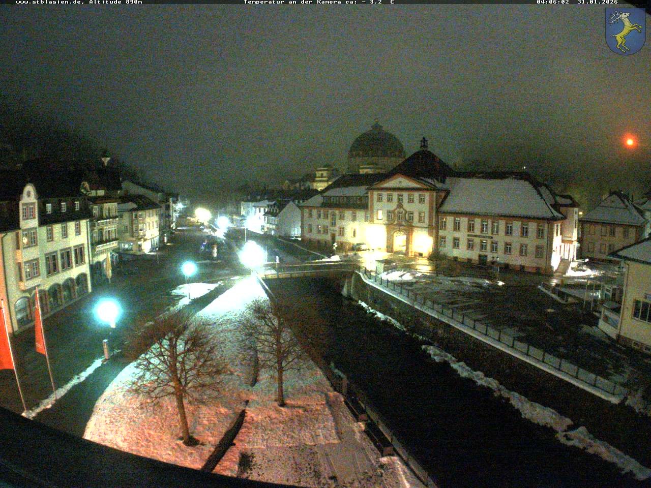 Archiv Foto Webcam St Blasien Menzenschwand: Hauptstraße
