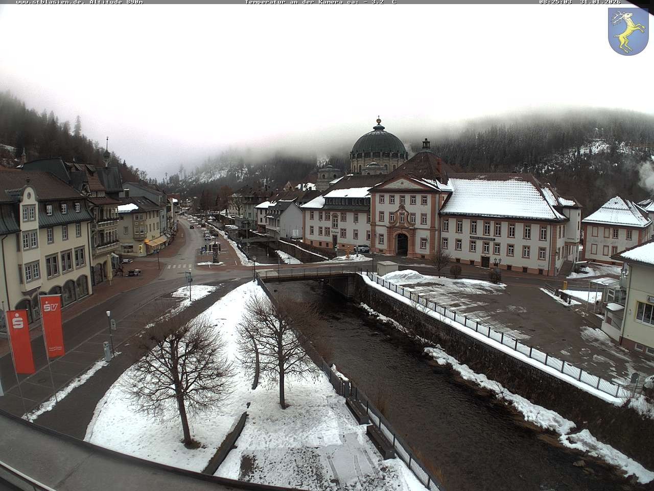 Archiv Foto Webcam St Blasien Menzenschwand: Hauptstraße