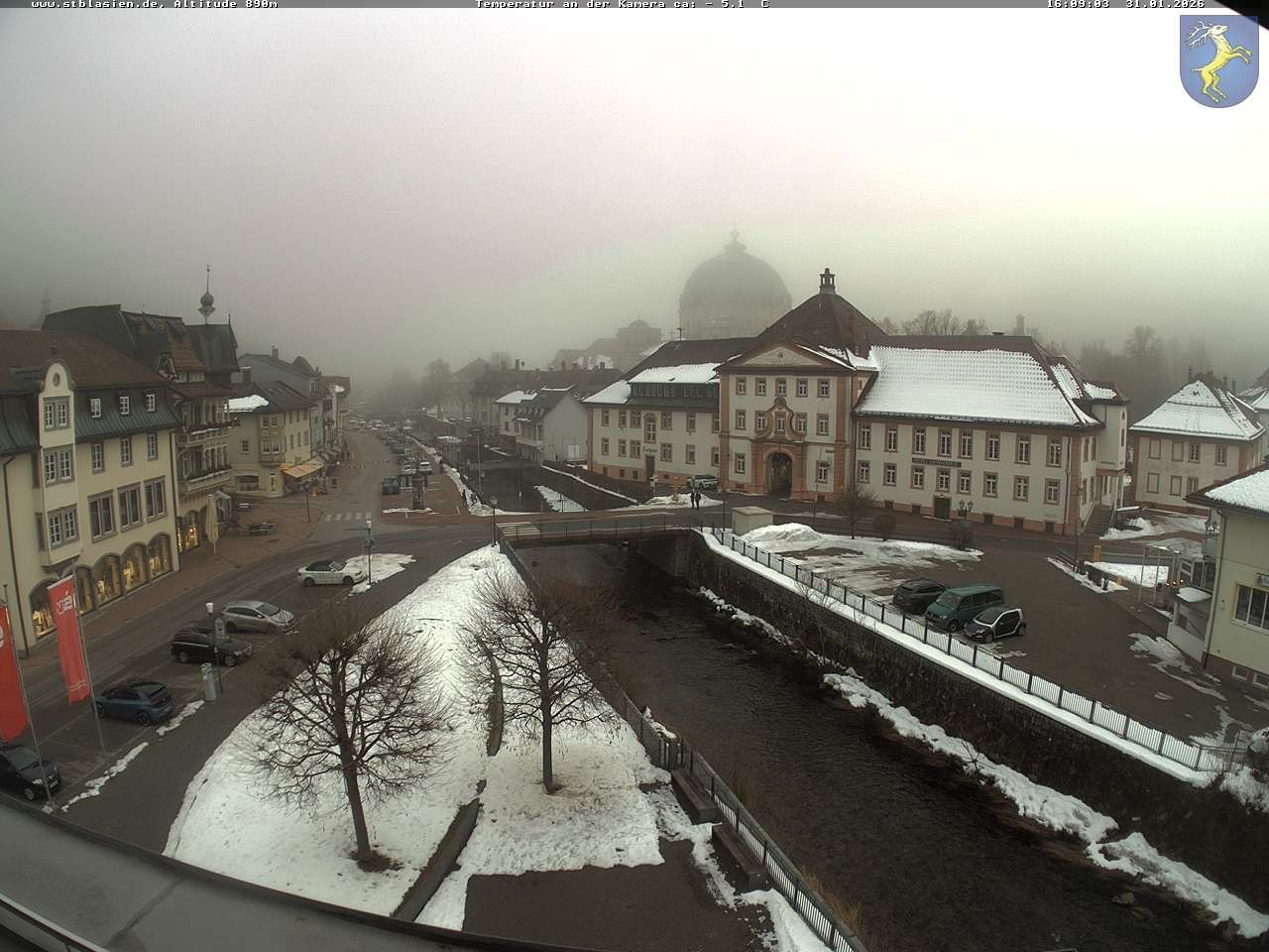 Archiv Foto Webcam St Blasien Menzenschwand: Hauptstraße