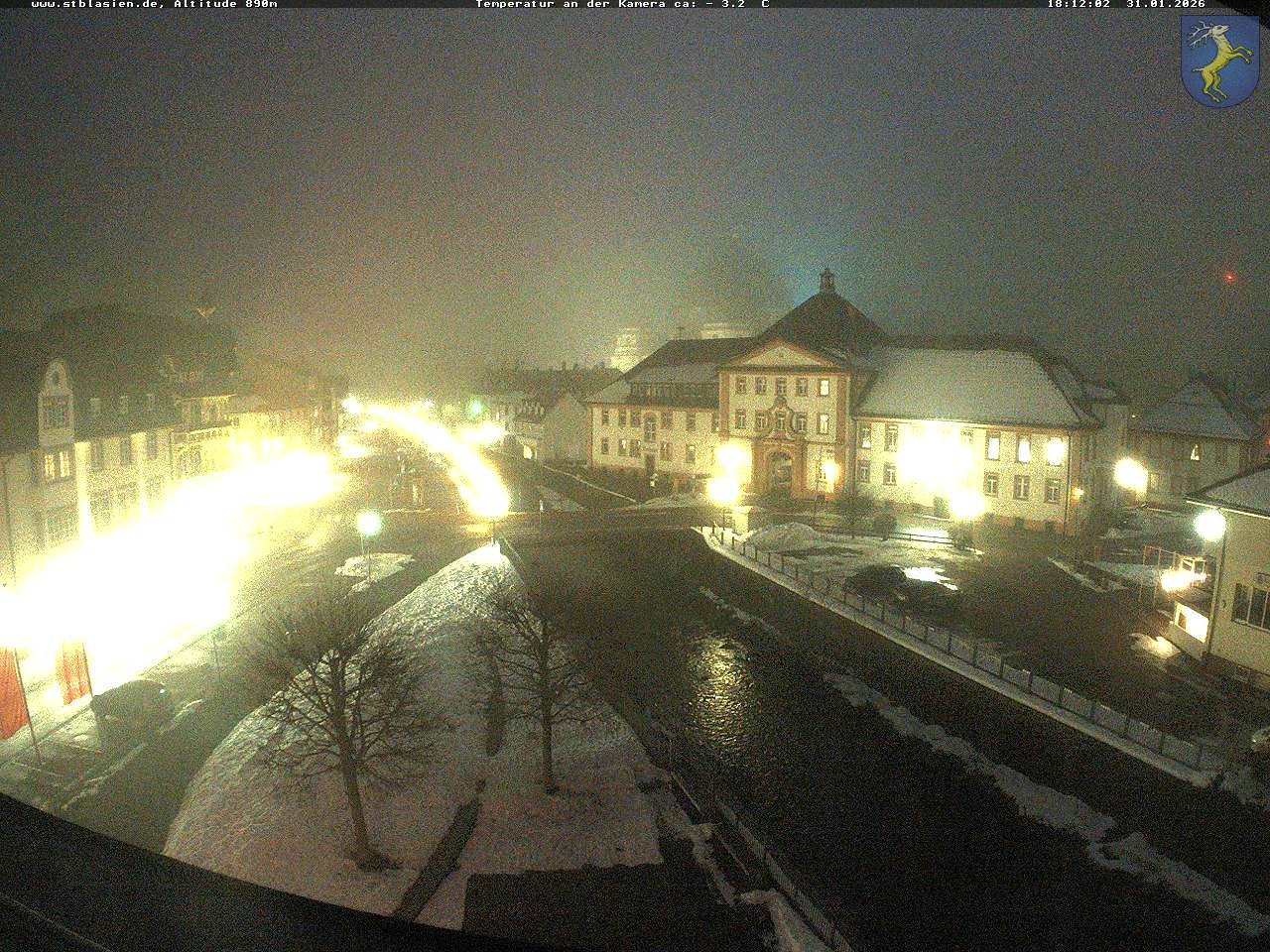 Archiv Foto Webcam St Blasien Menzenschwand: Hauptstraße