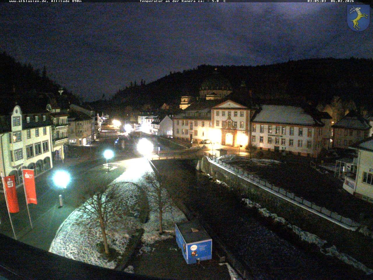 Archiv Foto Webcam St Blasien Menzenschwand: Hauptstraße