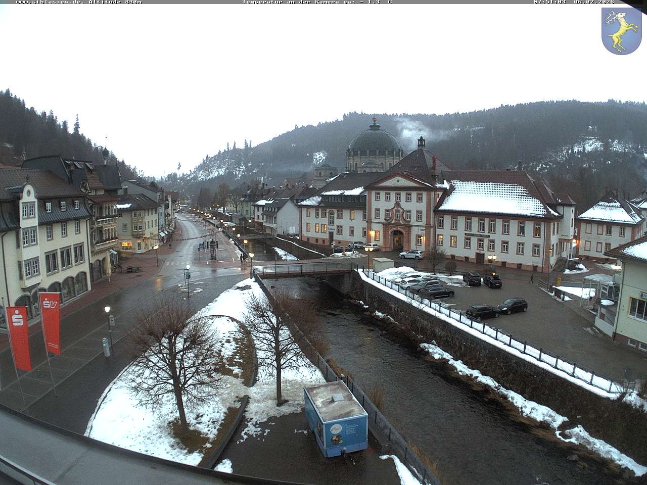 Archiv Foto Webcam St Blasien Menzenschwand: Hauptstraße