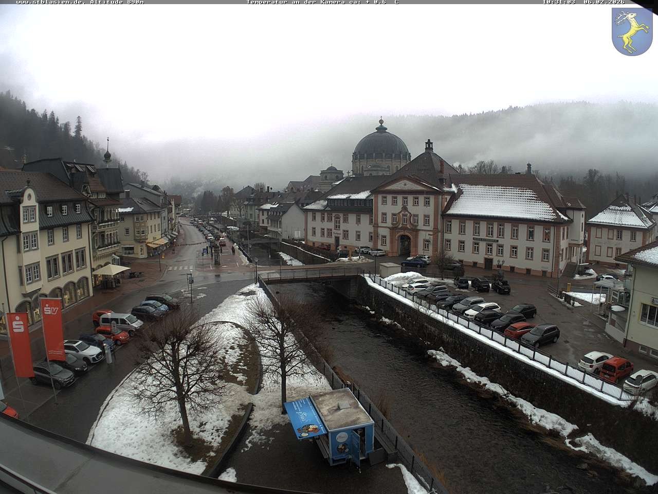 Archiv Foto Webcam St Blasien Menzenschwand: Hauptstraße