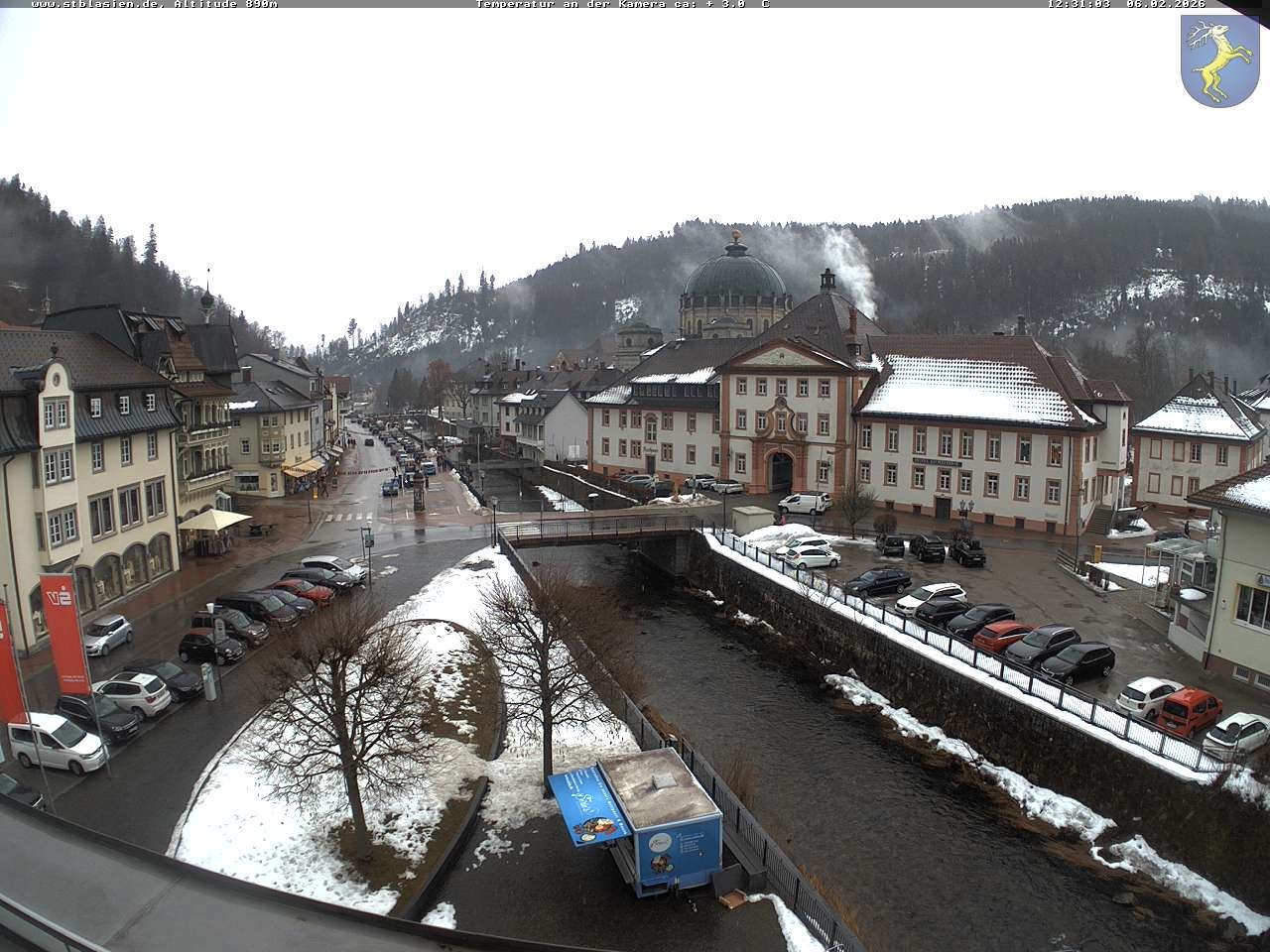 Archiv Foto Webcam St Blasien Menzenschwand: Hauptstraße