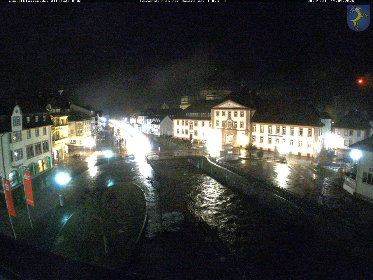 Archiv Foto Webcam St Blasien Menzenschwand: Hauptstraße