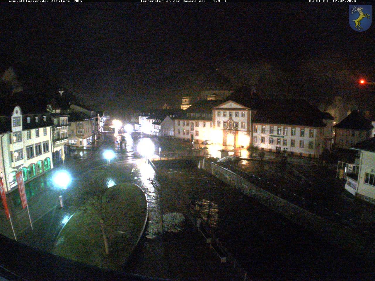 Archiv Foto Webcam St Blasien Menzenschwand: Hauptstraße