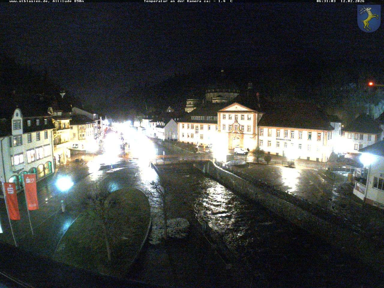 Archiv Foto Webcam St Blasien Menzenschwand: Hauptstraße