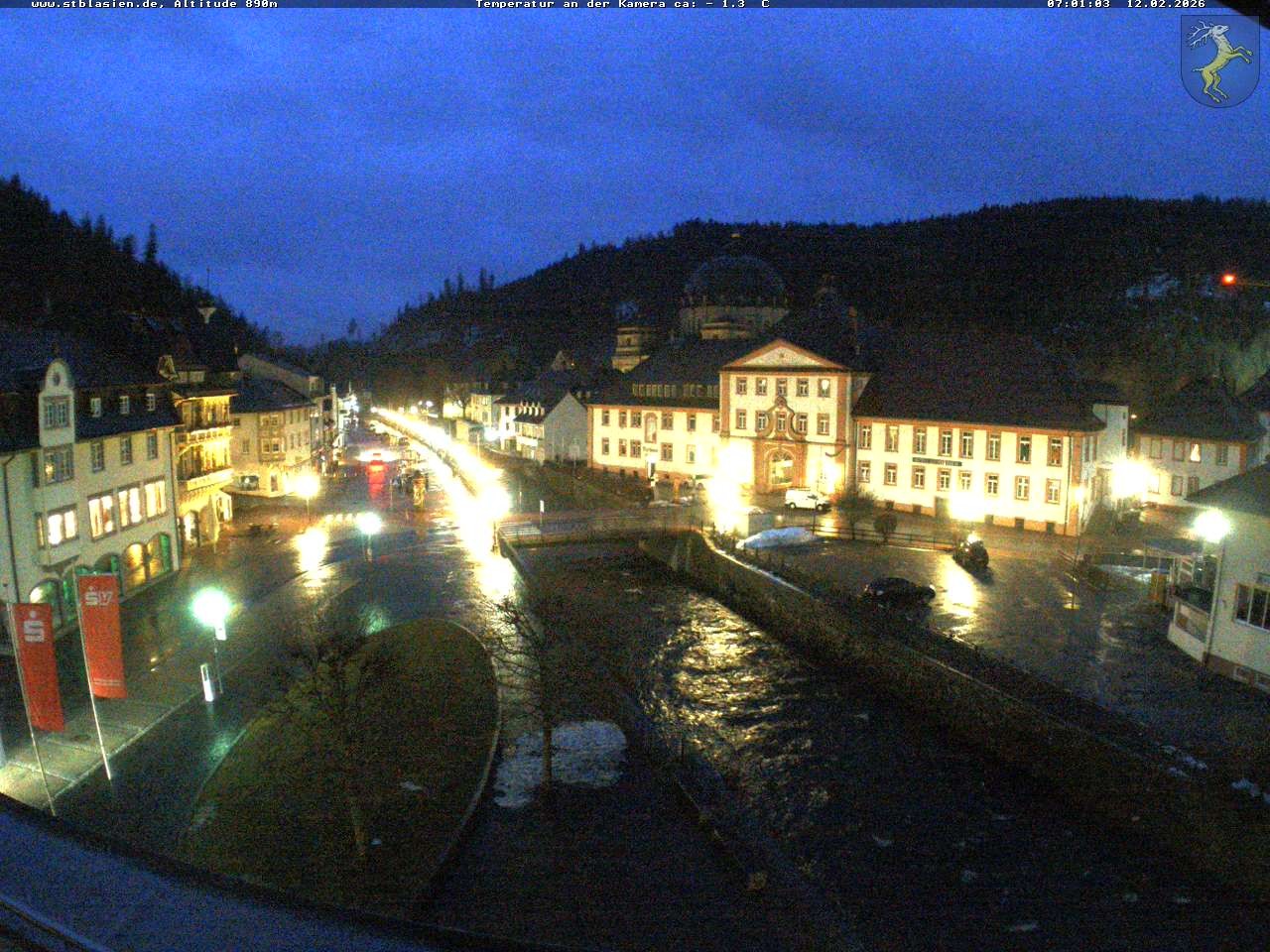 Archiv Foto Webcam St Blasien Menzenschwand: Hauptstraße