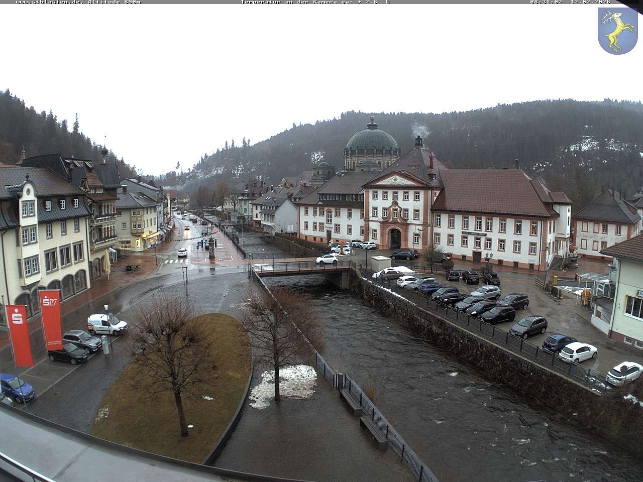 Archiv Foto Webcam St Blasien Menzenschwand: Hauptstraße