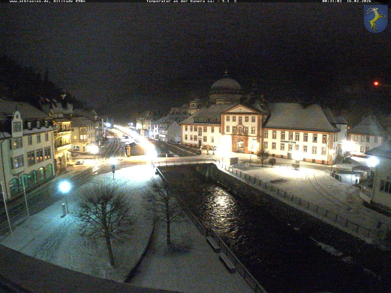 Archiv Foto Webcam St Blasien Menzenschwand: Hauptstraße
