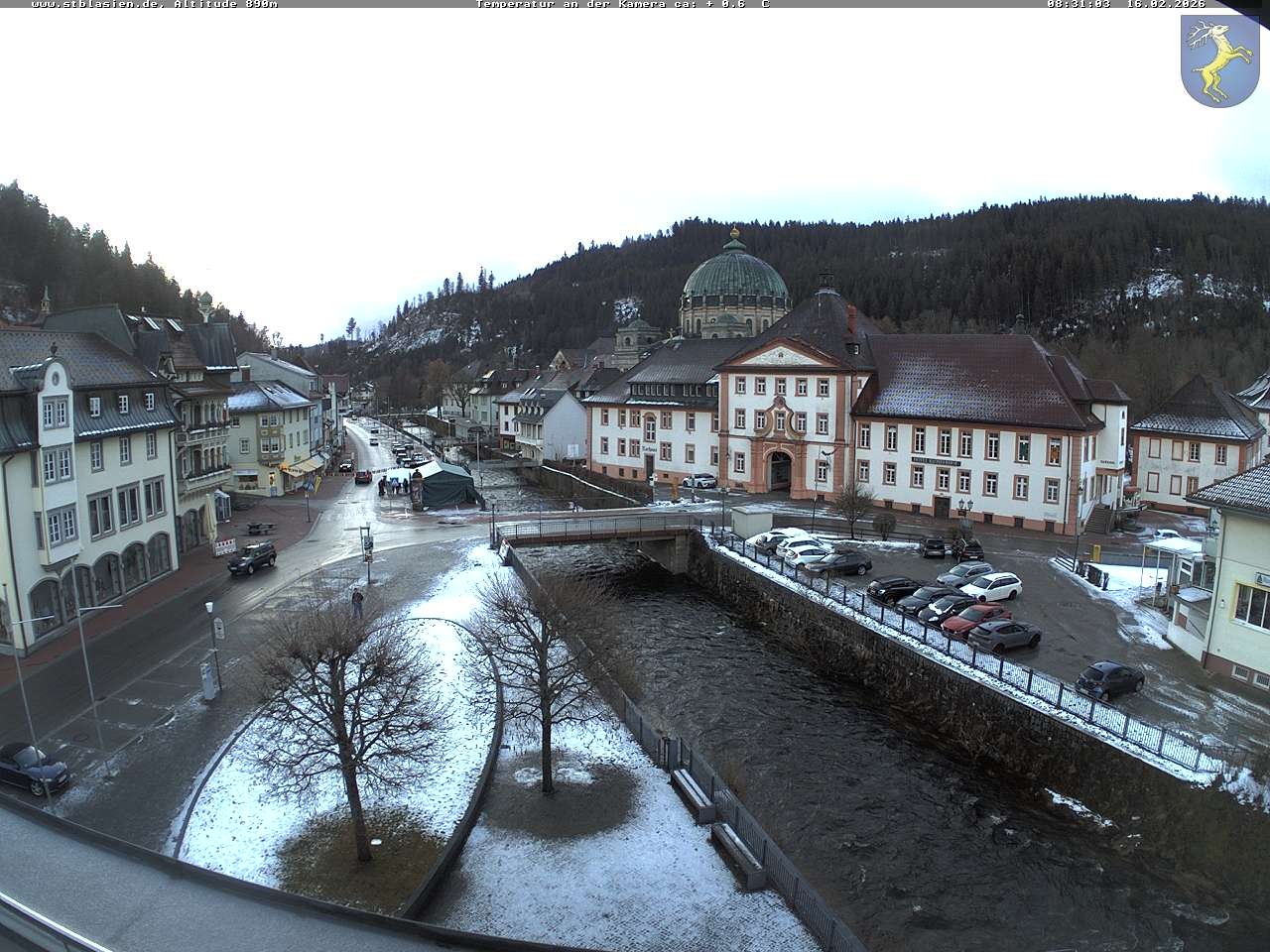 Archiv Foto Webcam St Blasien Menzenschwand: Hauptstraße