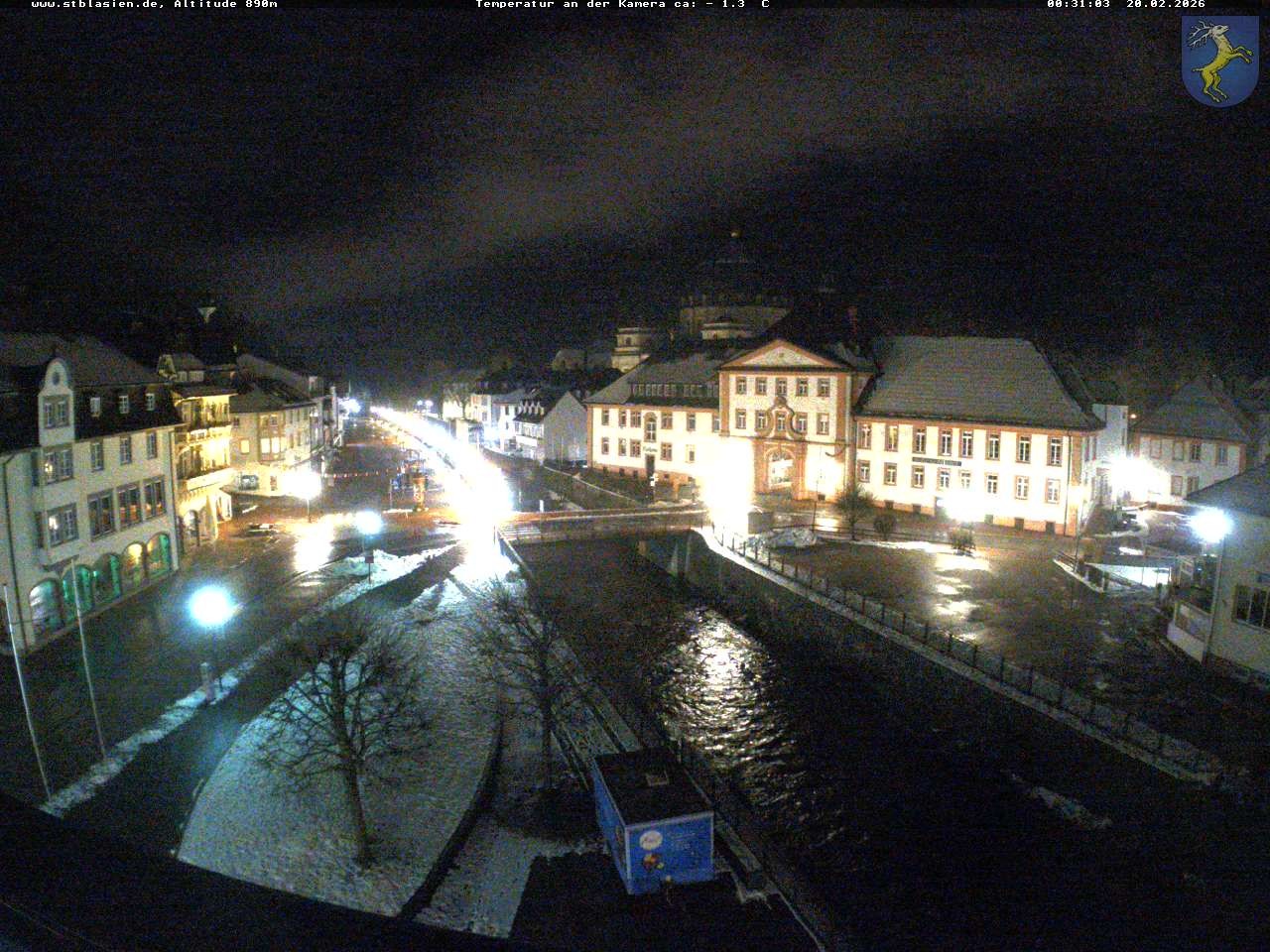 Archived image Webcam St Blasien Menzenschwand: main street