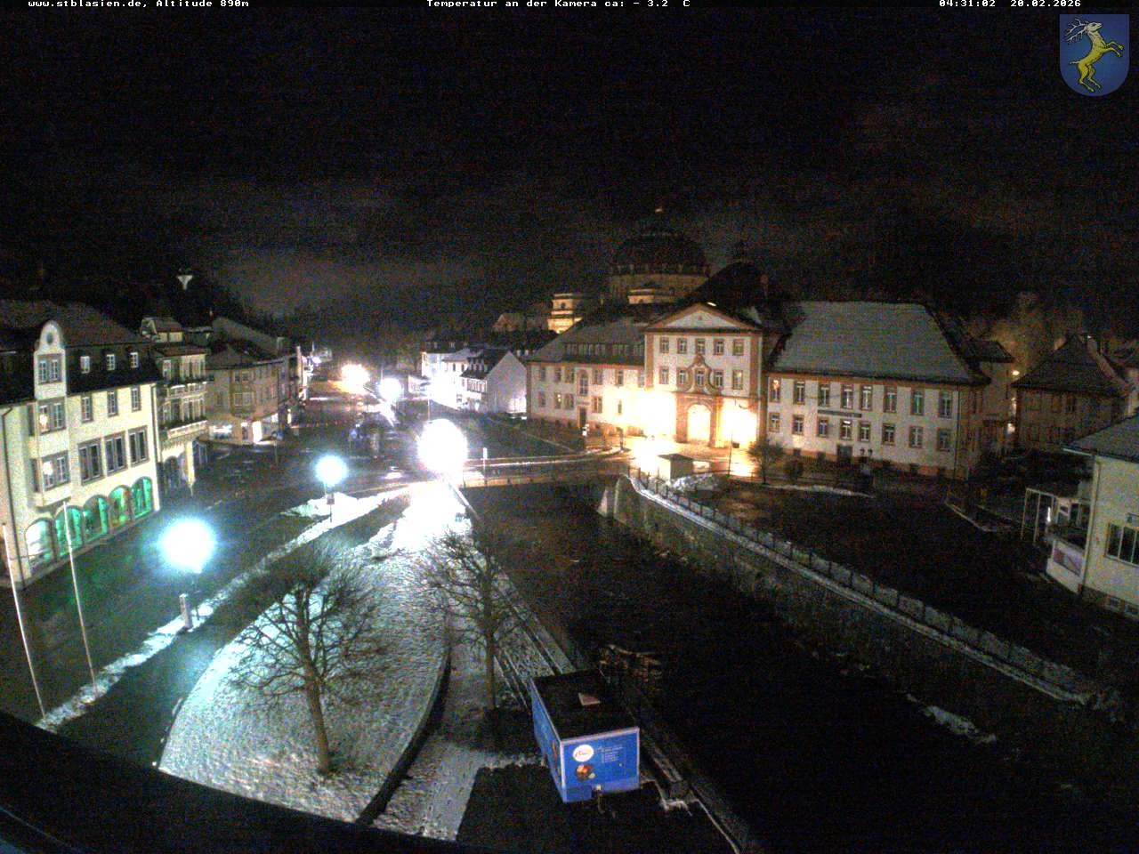 Archived image Webcam St Blasien Menzenschwand: main street