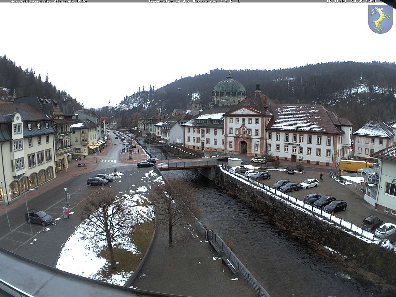 Archived image Webcam St Blasien Menzenschwand: main street